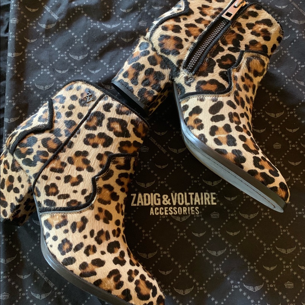 *BRAND NEW* Zadig & Voltaire low cowboy boots. - Picture 4 of 11